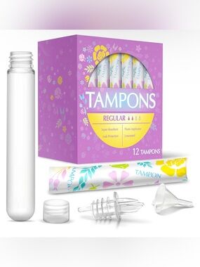 GoPong Tampon Flasks - 12 Pack